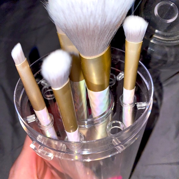 Other - makeup brushes and holder